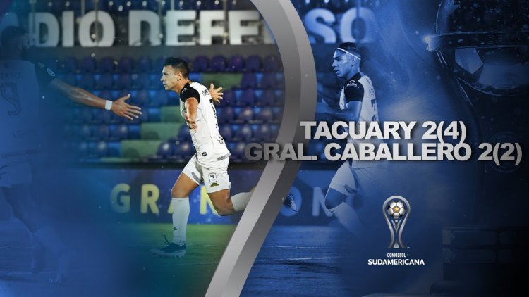 Copa Sudamericana: Tacuary 4 - 2 g.p General Caballero JLM (2023)