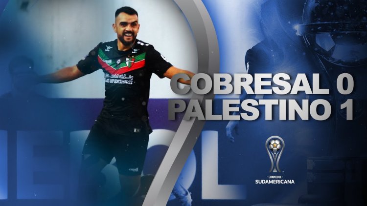 Copa Sudamericana: Cobresal 0 - 1 Palestino (2023)