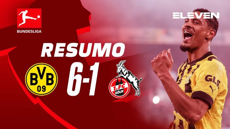 Bundesliga: Dortmund 6 - 1 FC Koln (2022-2023)