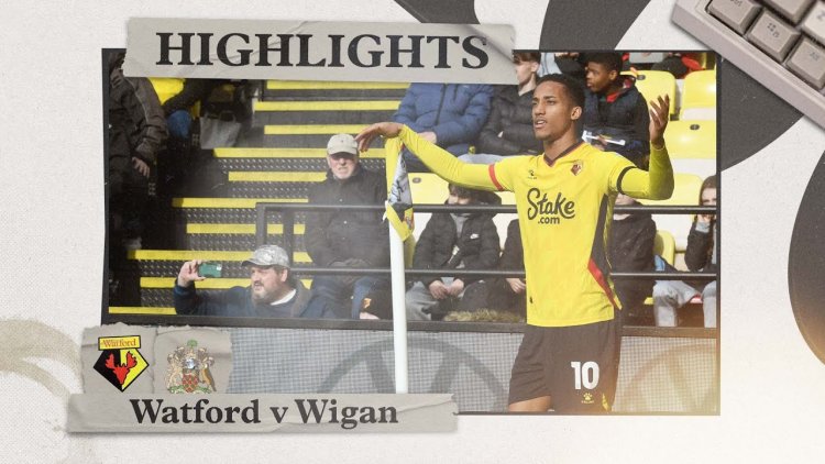 Championship: Watford 1 - 1 Wigan (2022-2023)