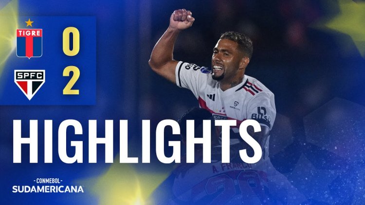 Copa Sudamericana: Tigre 0 - 2 São Paulo (2023)