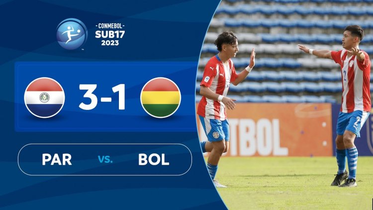 Sudamericano Sub-17: Paraguai 3 - 1 Bolívia (2023)
