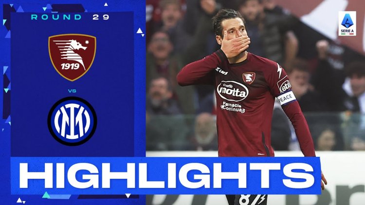 Serie A: Salernitana 1 - 1 Inter (2022-2023)