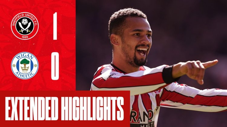 Championship: Sheffield Utd 1 - 0 Wigan (2022-2023)