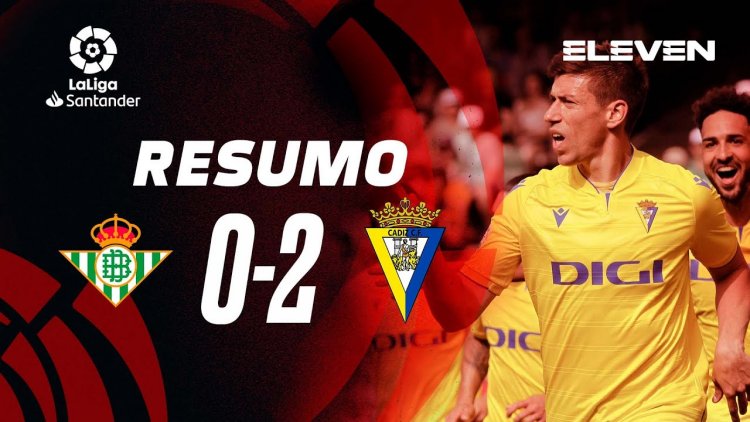 La Liga: Bétis 0 - 2 Cádiz (2022-2023)