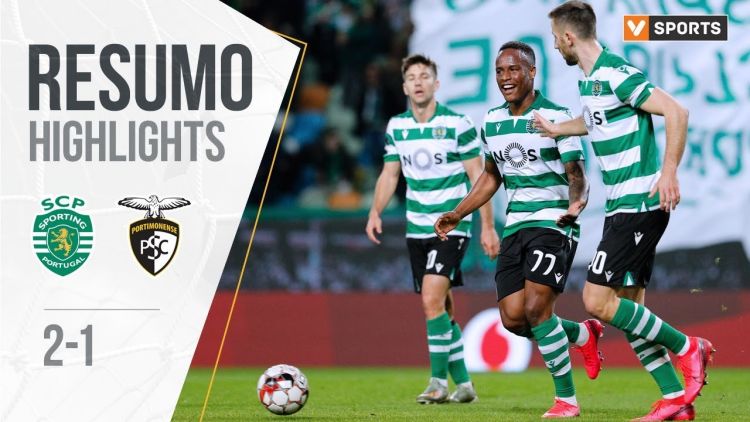 Liga NOS: Sporting 2 - 1 Portimonense (2019-2020)