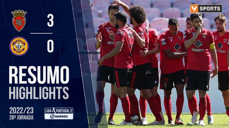 Liga Portugal 2 SABSEG: Penafiel 3 - 0 Nacional (2022-2023)