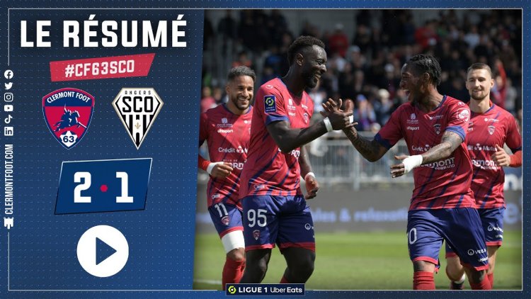 Ligue 1: Clermont Foot 2 - 1 Angers (2022-2023)