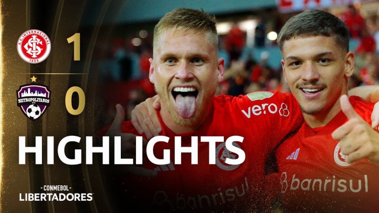 Copa Libertadores: Internacional 1 - 0 Metropolitanos FC (2023)