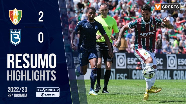 Liga Portugal 2 SABSEG: CF Estrela Amadora 2 - 0 BSAD (2022-2023)