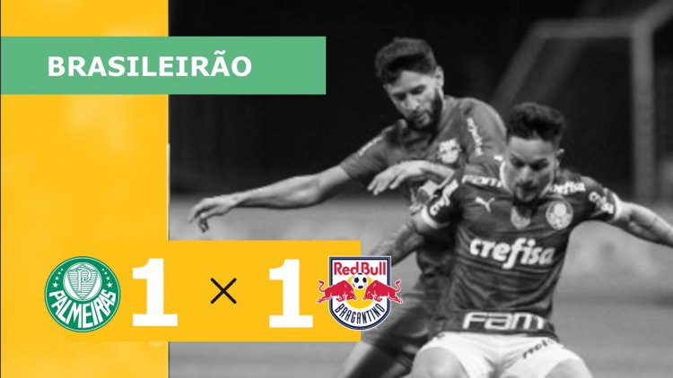 Brasileirão: Palmeiras 1 - 1 RB Bragantino (2023)