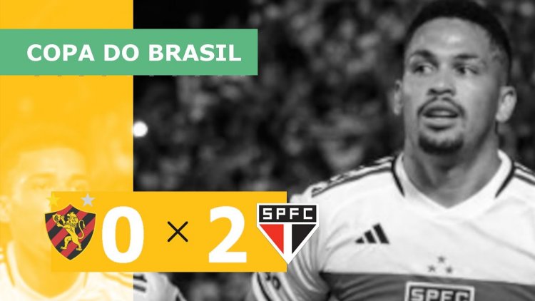 Copa do Brasil: Sport 0 - 2 São Paulo (2023)
