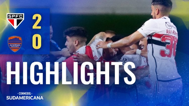 Copa Sudamericana: Ac. Puerto Cabello 0 - 2 São Paulo (2023)