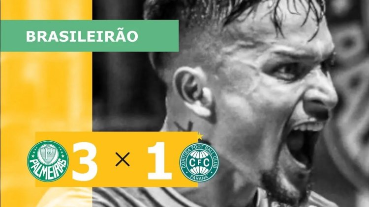 Brasileirão: Palmeiras 3 - 1 Coritiba (2023)