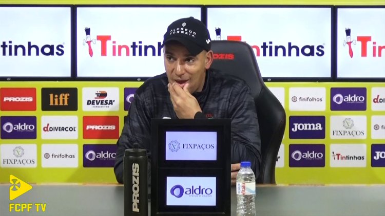 Pepa faz a antevisão ao jogo do Paços Ferreira frente ao Marítimo da I Liga