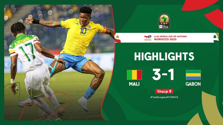 Campeonato Africano Sub-23: Mali 3 - 1 Gabão (2023)