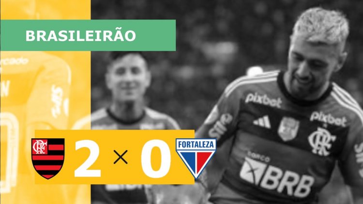 Brasileirão: Flamengo 2 - 0 Fortaleza (2023)