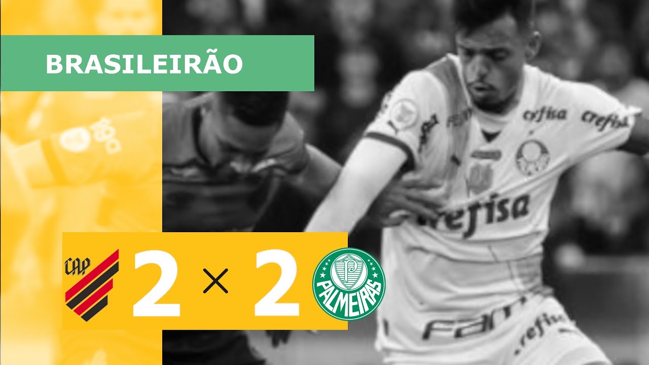 Brasileirão: Athletico-PR 2 - 2 Palmeiras (2023)
