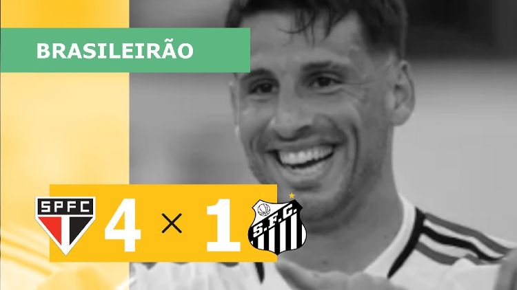 Brasileirão: São Paulo 4 - 1 Santos (2023)