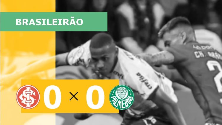 Brasileirão: Internacional 0 - 0 Palmeiras (2023)