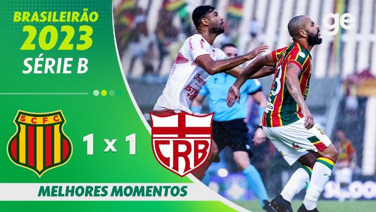 Série B: Sampaio Corrêa 1 - 1 CRB (2023)
