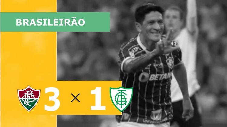 Brasileirão: Fluminense 3 - 1 América-MG (2023)