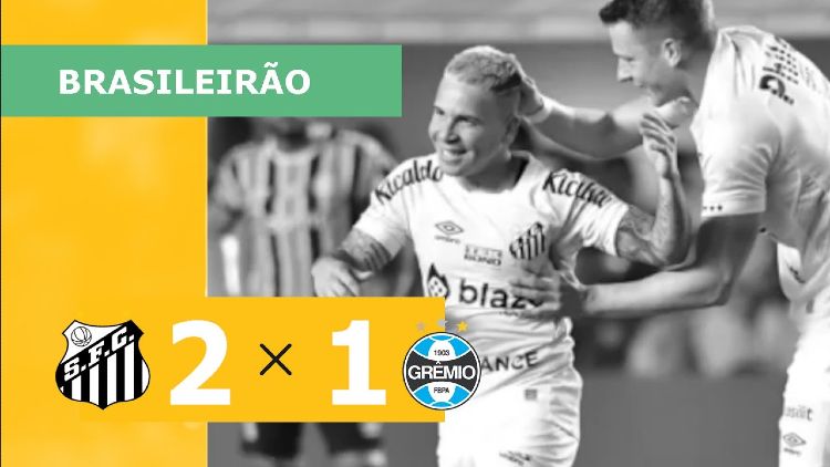 Brasileirão: Santos 2 - 1 Grêmio (2023)