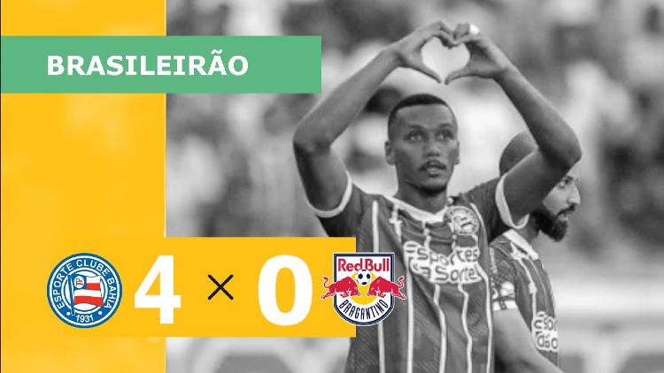 Brasileirão: Bahia 4 - 0 RB Bragantino (2023)
