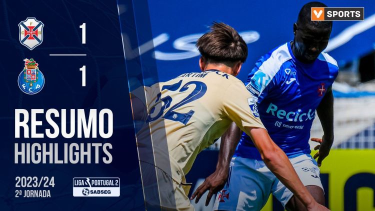Liga Portugal 2 SABSEG: Belenenses 1 - 1 FC Porto (2023-2024)