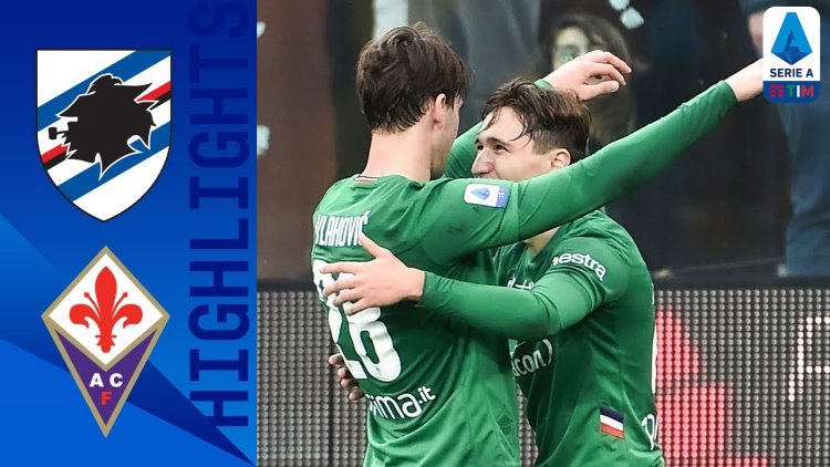 Serie A: Sampdoria 1 - 5 Fiorentina (2019-2020)