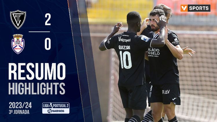 Liga Portugal 2 SABSEG: Ac. Viseu 2 - 0 Feirense (2023-2024)