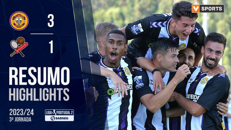 Liga Portugal 2 SABSEG: Nacional 3 - 1 Leixões (2023-2024)