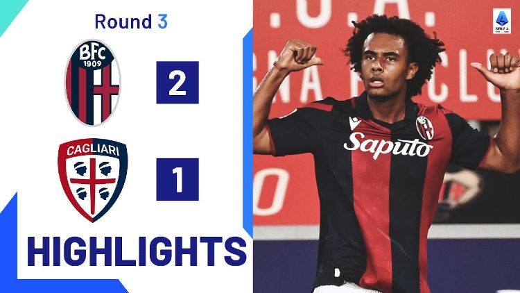 Serie A: Bologna 2 - 1 Cagliari (2023-2024)