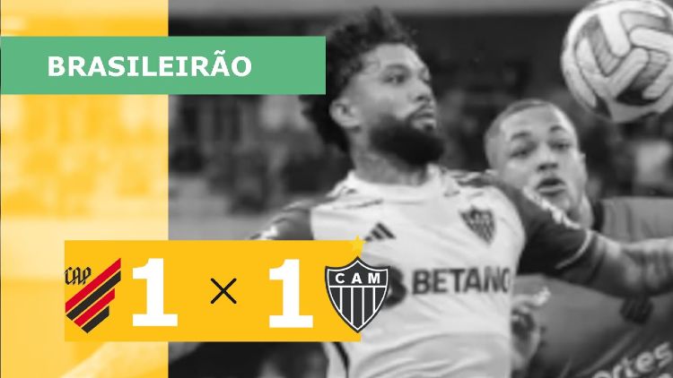 Brasileirão: Athletico-PR 1 - 1 Atlético-MG (2023)