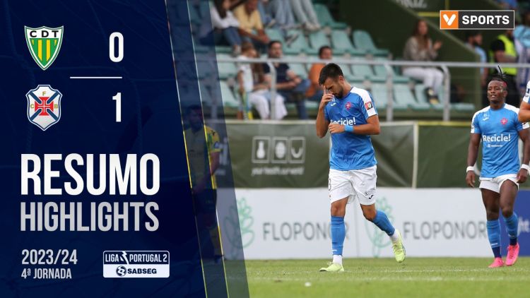 Liga Portugal 2 SABSEG: Tondela 0 - 1 Belenenses (2023-2024)