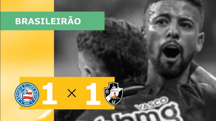 Brasileirão: Bahia 1 - 1 Vasco (2023)
