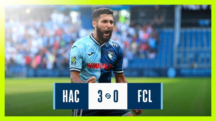 Ligue 1: Le Havre 3 - 0 Lorient (2023-2024)