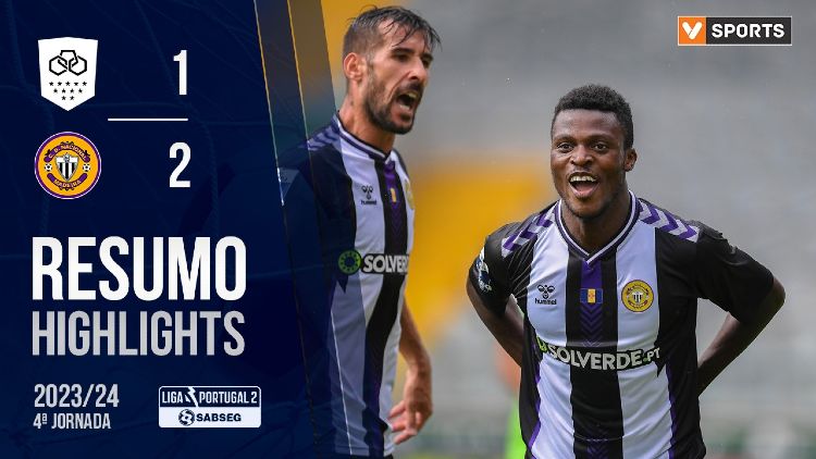 Liga Portugal 2 SABSEG: Lank Vilaverdense 1 - 2 Nacional (2023-2024)