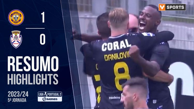 Liga Portugal 2 SABSEG: Nacional 1 - 0 Feirense (2023-2024)