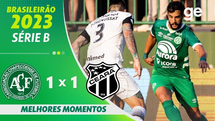 Série B: Chapecoense 1 - 1 Ceará (2023)