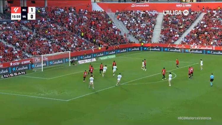 La Liga: Mallorca 1 - 1 Valência (2023-2024)