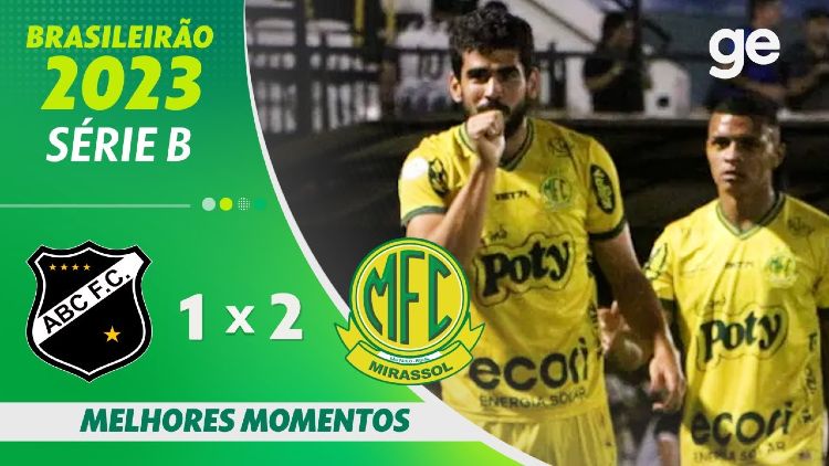 Série B: ABC 1 - 2 Mirassol (2023)