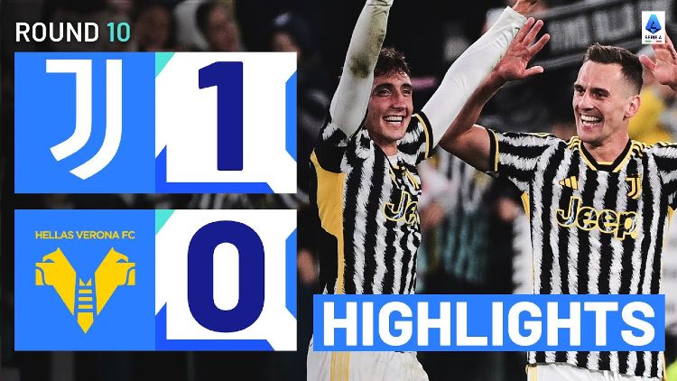 Serie A: Juventus 1 - 0 Verona (2023-2024)