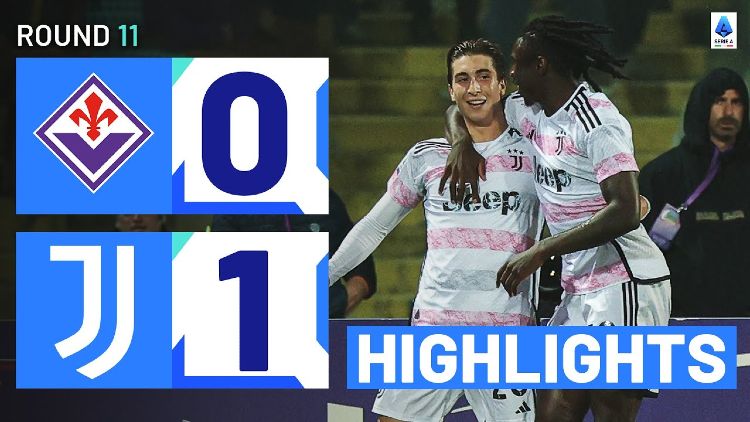 Serie A: Fiorentina 0 - 1 Juventus (2023-2024)