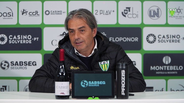 Natxo González faz a antevisão ao jogo do Tondela frente ao Rio Ave da I Liga
