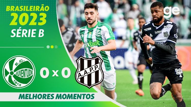 Série B: Juventude 0 - 0 Ponte Preta (2023)