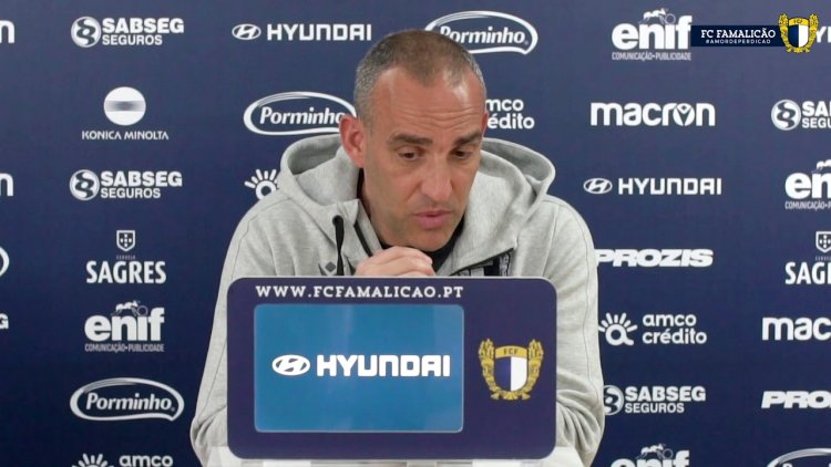 João Pedro Sousa faz a antevisão ao jogo do Famalicão frente ao Paços Ferreira da I Liga