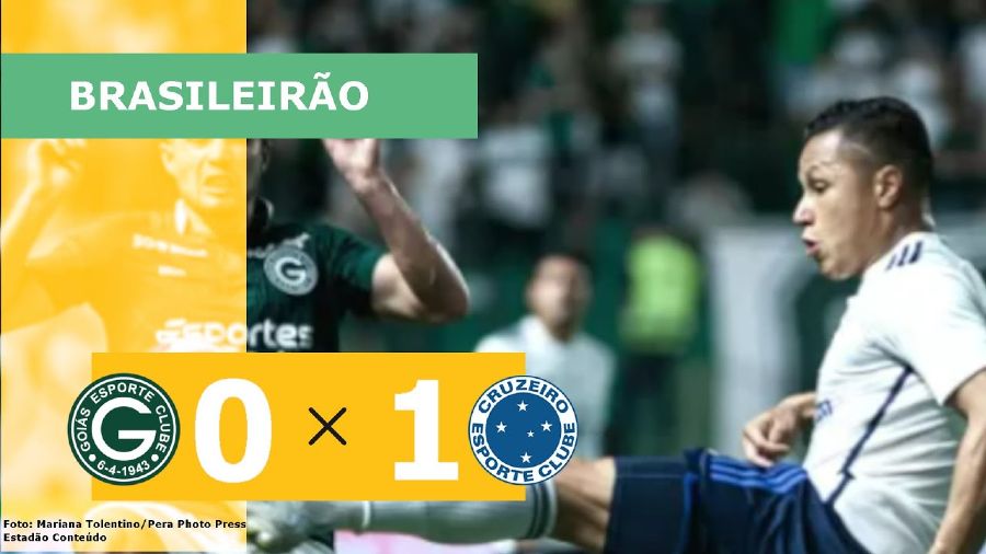 Brasileirão: Goiás 0 - 1 Cruzeiro (2023)