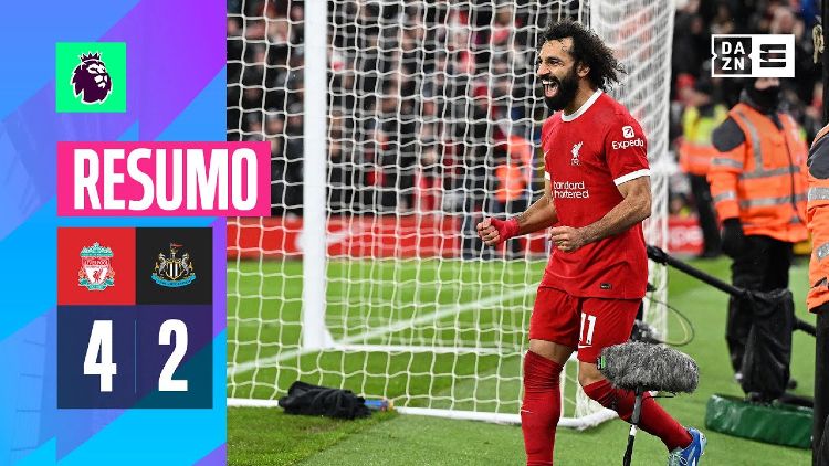 Premier League: Liverpool 4 - 2 Newcastle (2023-2024)