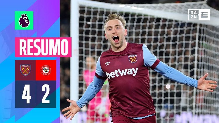 Premier League: West Ham 4 - 2 Brentford (2023-2024)